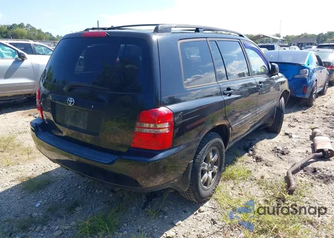 2003 Toyota Highlander V6 z USA, uszkodzony, nr VIN JTEHF21A530123023